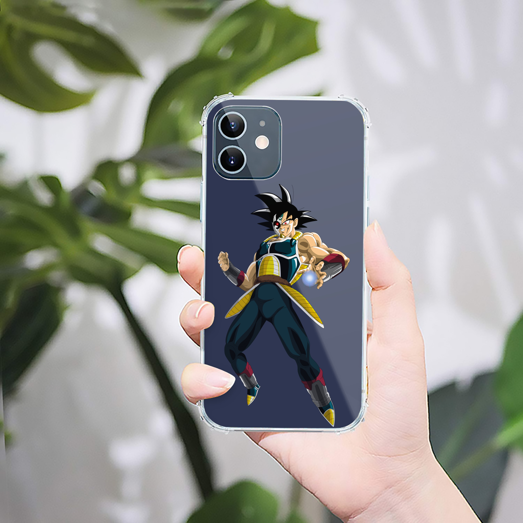 （画像用） ドラゴンボール バーダック DRAGON BALL Burdock 【iPhone 12シリーズ対応】透明スマホケース（クリアソフトケース）